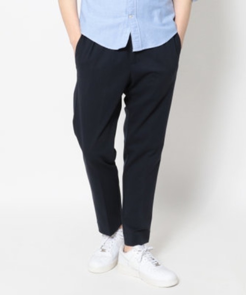 ENTRE AMIS（アントレ アミ）の「ENTRE AMIS/アントレ アミ/イージージャージースラックス（スラックス・メンズ・ライトグレー/ネイビー・34/32/36）」の2枚目の写真