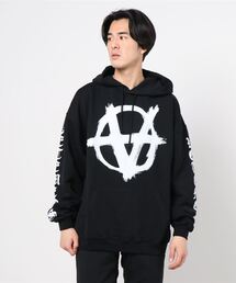 VETEMENTS | VETEMENTS / ヴェトモン：DOUBLE ANARCHY LOGO HOODIE：UA52TR830[RIP](パーカー)