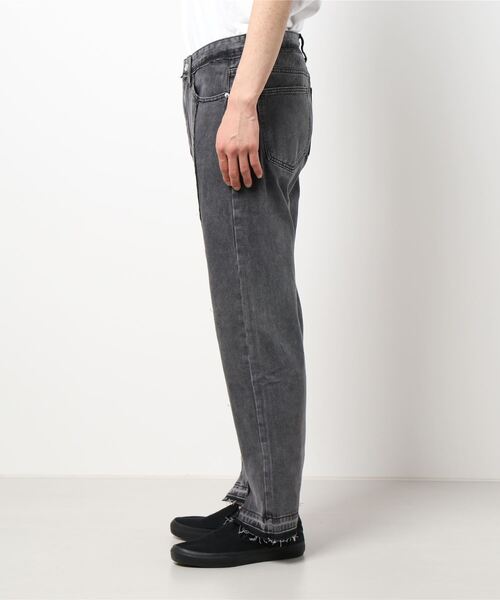 Mimma/Mimaa（ミマ）の「【Mimma/Mimaa】裾スリットデニム（デニムパンツ・メンズ・ブラック/ブルー・FREE）」の11枚目の写真