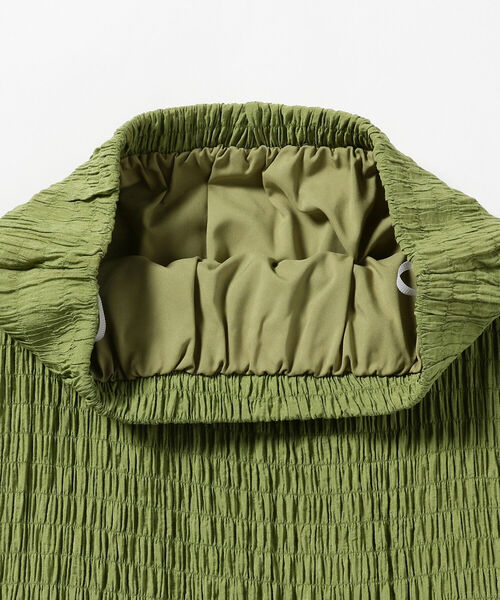 Ray BEAMS(レイビームス)の「Ray BEAMS / シャーリング 配色 メロー スカート▲(スカート・レディース・ブラック/パープル系その他2/グリーン系その他2・0/1)」の17枚目の写真