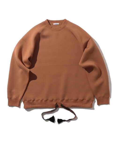 BEAMS LIGHTS（ビームスライツ）の「【WEB限定】BEAMS LIGHTS / ダンボールニット コード クルースウェット (セットアップ対応/ワンマイルウェア/ルームウェア)（スウェット・メンズ・ブラック/グリーン/ブラウン系その他2・SMALL/MEDIUM/LARGE）」の10枚目の写真