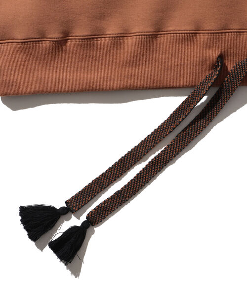 BEAMS LIGHTS（ビームスライツ）の「【WEB限定】BEAMS LIGHTS / ダンボールニット コード クルースウェット (セットアップ対応/ワンマイルウェア/ルームウェア)（スウェット・メンズ・ブラック/グリーン/ブラウン系その他2・SMALL/MEDIUM/LARGE）」の12枚目の写真