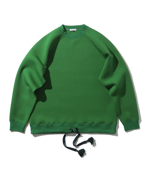 BEAMS LIGHTS（ビームスライツ）の「【WEB限定】BEAMS LIGHTS / ダンボールニット コード クルースウェット (セットアップ対応/ワンマイルウェア/ルームウェア)（スウェット・メンズ・ブラック/グリーン/ブラウン系その他2・SMALL/MEDIUM/LARGE）」の13枚目の写真