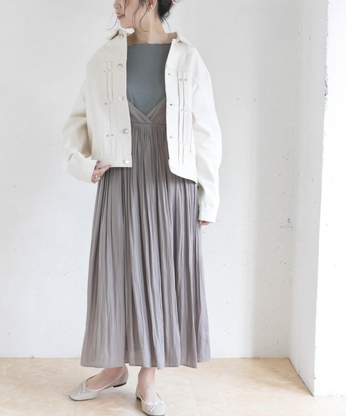 URBAN RESEARCH ROSSO WOMEN(アーバンリサーチ ロッソ)の「TANAKA NEW CLASSIC JEAN JACKET(デニムジャケット・レディース・オフホワイト・SMALL)」の10枚目の写真