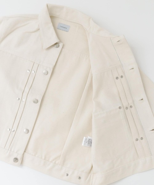 URBAN RESEARCH ROSSO WOMEN(アーバンリサーチ ロッソ)の「TANAKA NEW CLASSIC JEAN JACKET(デニムジャケット・レディース・オフホワイト・SMALL)」の6枚目の写真