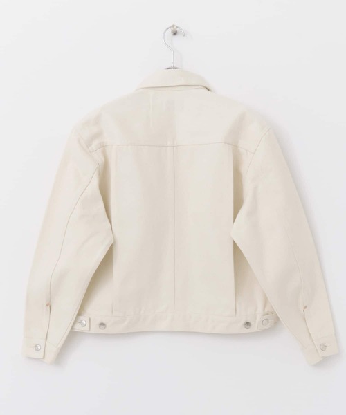 URBAN RESEARCH ROSSO WOMEN(アーバンリサーチ ロッソ)の「TANAKA NEW CLASSIC JEAN JACKET(デニムジャケット・レディース・オフホワイト・SMALL)」の11枚目の写真