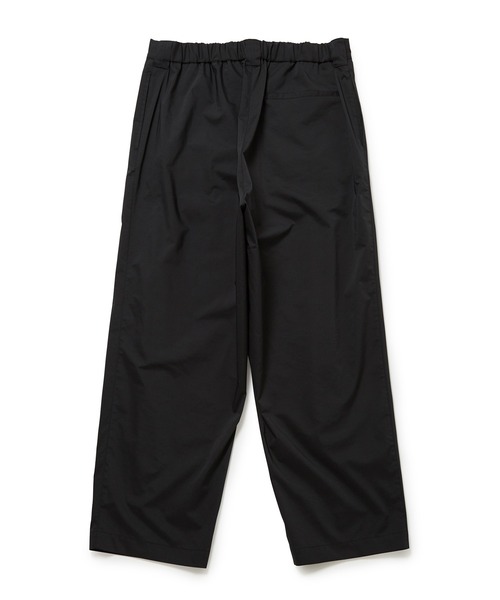 ADAM ET ROPE'（アダムエロペ）の「【TOOLIGHT】吸水速乾/超軽量/TC ルーズワイド テーパードパンツ/セットアップ対応（その他パンツ・メンズ・ブラック/ネイビー・S/M/L/XL）」の4枚目の写真