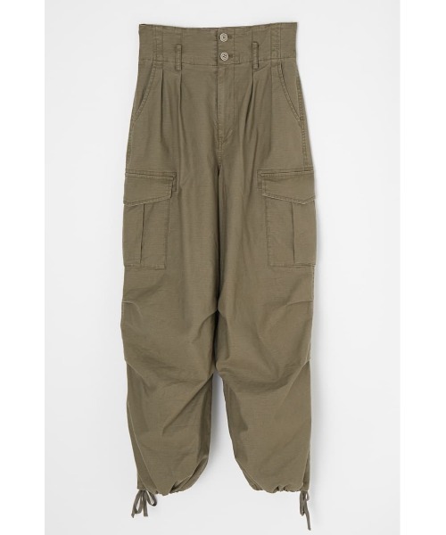 MOUSSY（マウジー）の「VOLUME COMBAT パンツ（カーゴパンツ・レディース・パープル/ライトカーキ/ブルー・1/2）」の2枚目の写真