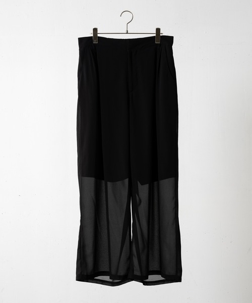 EDDEN ELLEN(エデンエレン)の「シアーワイドパンツ(その他パンツ・メンズ・ブラック・SMALL/MEDIUM/LARGE/X-SMALL)」の9枚目の写真