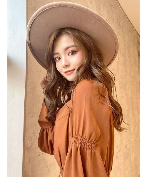 RESEXXY(リゼクシー)の「ボリュームスリーブマキシワンピース(ワンピース・レディース・ベージュ/オフホワイト/ブルー/オレンジ・FREE)」の8枚目の写真