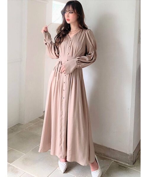 RESEXXY（リゼクシー）の「ボリュームスリーブマキシワンピース