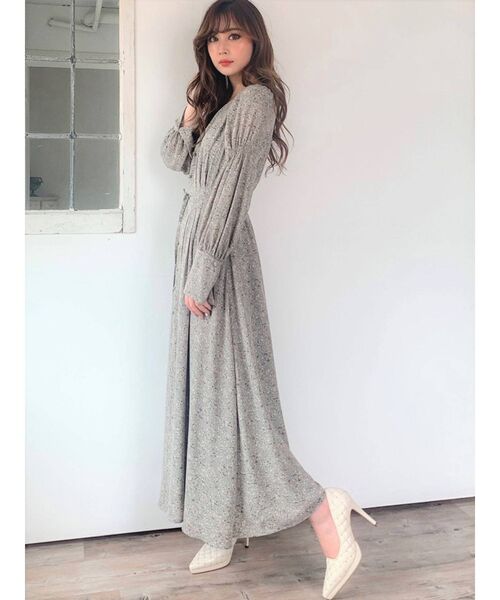 RESEXXY（リゼクシー）の「ボリュームスリーブマキシワンピース