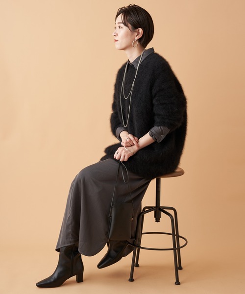 LOUNGEDRESS（ラウンジドレス）の「ラクーンファーニット