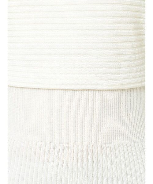 dazzlin（ダズリン）の「レイヤードバックリボンニットワンピース（ワンピース・レディース・パープル/ブラウン/オフホワイト・FREE）」の10枚目の写真