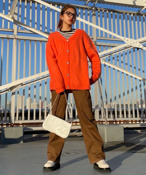 SHAGGIE（シャギー）の「ヴィンテージモヘアライクBIGカーディガン