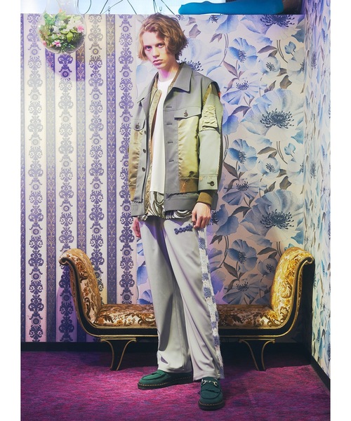 amok（アモク）の「KNIT TRACK PANTS（その他パンツ・メンズ・ブルー/ブラック・M/L/S）」の16枚目の写真