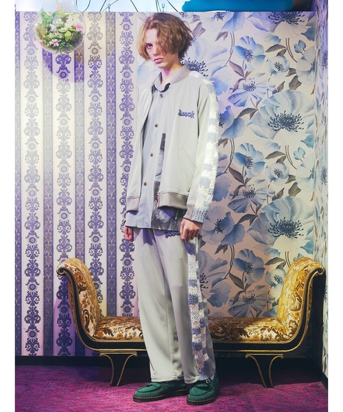 amok（アモク）の「KNIT TRACK PANTS（その他パンツ・メンズ・ブルー/ブラック・M/L/S）」の13枚目の写真