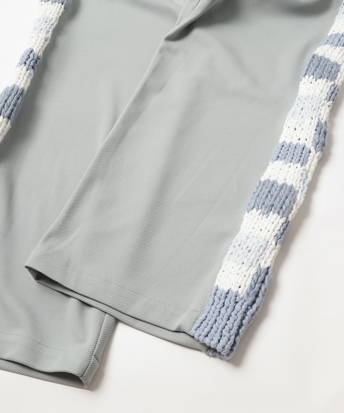 amok（アモク）の「KNIT TRACK PANTS（その他パンツ・メンズ・ブルー/ブラック・M/L/S）」の4枚目の写真