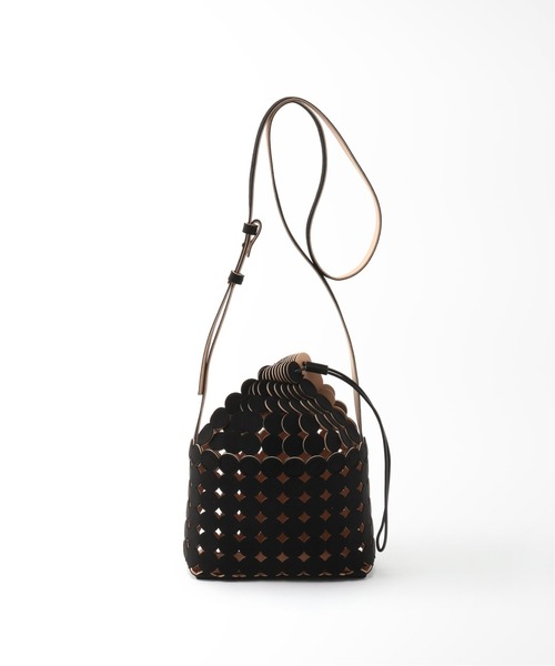 MARY AL TERNA（メアリオルターナ）の「【MARY AL TERNA/メアリオルターナ】SHOULDER BAG：ショルダーバッグ（ショルダーバッグ・レディース・ブラック/ワイン・FREE）」の2枚目の写真