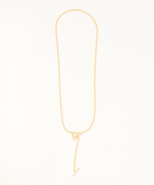 N.（N. Natural Beauty Basic）（エヌエヌナチュラルビューティーベーシック）の「マンテルディテールネックレス（ネックレス・レディース・シルバー/ゴールド・FREE）」の8枚目の写真