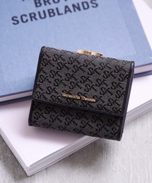 ST Jacquard 三つ折り口金財布
