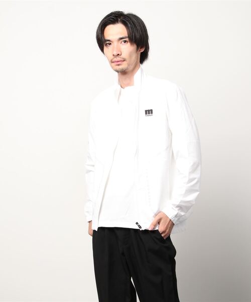 Munsingwear(マンシングウェア)の「【ENVOY/ECO】はっ水ストレッチブルゾン メンズ ウェア ジャケット ブルゾン ゴルフ ゴルフウェア スポーツ(ブルゾン・メンズ・ホワイト/ブラック・L/M(M)/XL)」の3枚目の写真