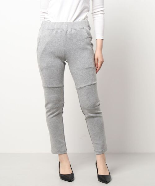 Grand PARK（グランドパーク）の「柔らかストレッチ　スポンジテック素材のジャージーパンツ（スウェットパンツ・レディース・カーキ/トップグレー/チャコールグレー/ネイビー・FREE）」の18枚目の写真
