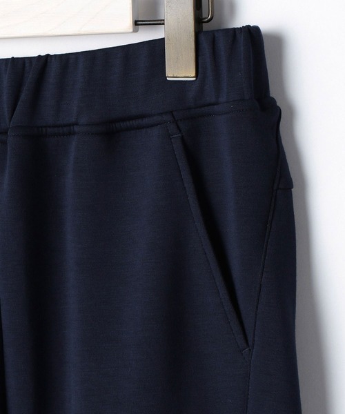 Grand PARK（グランドパーク）の「柔らかストレッチ　スポンジテック素材のジャージーパンツ（スウェットパンツ・レディース・カーキ/トップグレー/チャコールグレー/ネイビー・FREE）」の9枚目の写真