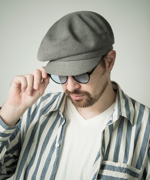 Mighty Shine(マイティシャイン)の「Cotton Marine Casquette / Mighty Shine 2022SS(キャスケット・メンズ・ブラック/モカ/グレー/ネイビー・FREE)」の3枚目の写真