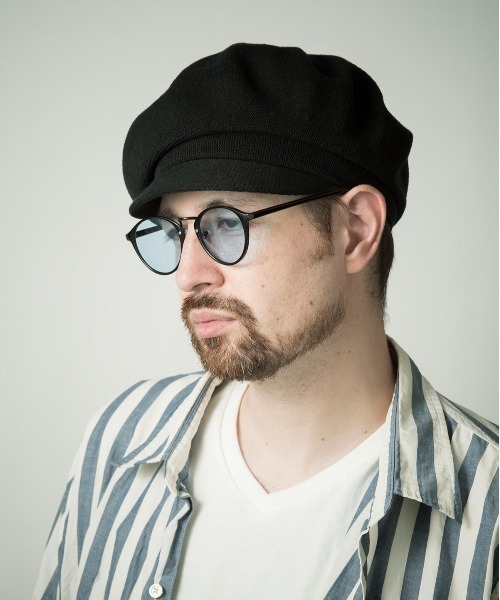 Mighty Shine(マイティシャイン)の「Cotton Marine Casquette / Mighty Shine 2022SS(キャスケット・メンズ・ブラック/モカ/グレー/ネイビー・FREE)」の2枚目の写真