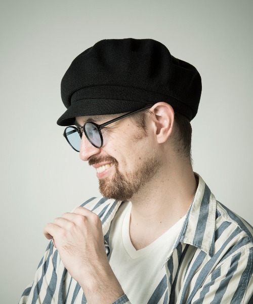 Mighty Shine(マイティシャイン)の「Cotton Marine Casquette / Mighty Shine 2022SS(キャスケット・メンズ・ブラック/モカ/グレー/ネイビー・FREE)」の15枚目の写真