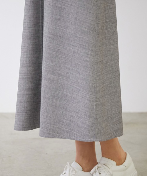 ROPE'（ロペ）の「【シリーズ】ウーステットライクリバージャンパースカート（ジャンパースカート・レディース・ライトグレー/ベージュ・38）」の6枚目の写真