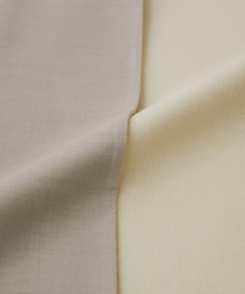 ROPE'（ロペ）の「【シリーズ】ウーステットライクリバージャンパースカート（ジャンパースカート・レディース・ライトグレー/ベージュ・38）」の16枚目の写真