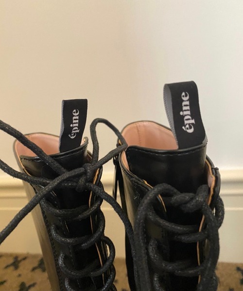 【epine】バックレースアップ ゴア ブーツ 25cm epine（エピヌ）の「epine back lace up goa boots（ブーツ）」 - WEAR