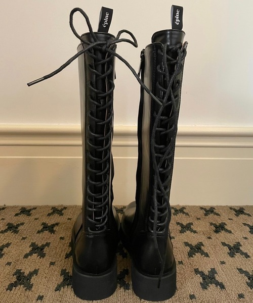 epine（エピヌ）の「epine back lace up goa boots（ブーツ）」 - WEAR