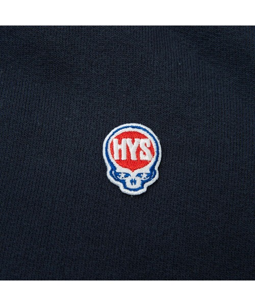 HYSTERIC GLAMOUR（ヒステリックグラマー）の「SKULLアップリケ ボンテージスウェットパンツ（その他パンツ・メンズ・グレー/ネイビー/ブラック・LARGE/SMALL/MEDIUM）」の7枚目の写真