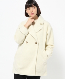 one after another NICE CLAUP | 【ナイスクラップ】スライバーダブルジャケットコート(その他アウター)