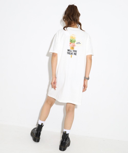 セール ブランド古着 Tシャツワンピース ワンピース X Girl エックスガール のファッション通販 Zozoused