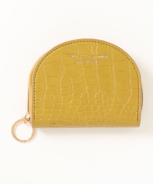 ROPE' PICNIC(ロペピクニック)の「ミラー付クロコ型押しマルチケース(その他小物・レディース・ブラック/マスタード/オフホワイト・FREE)」の3枚目の写真