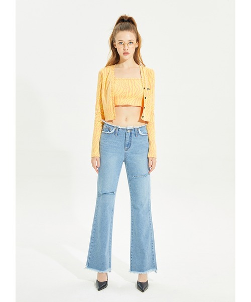 CRANK カーディガン CRANK（クランク）の「A'GEM/9 × .kom『CRANK/クランク』ZEBRA