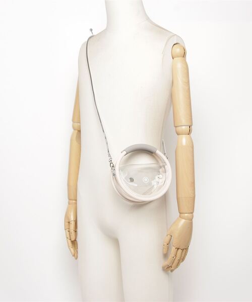 NaNa-NaNa（ナナナナ）の「HOOP PVC mini（ショルダーバッグ・メンズ・クリア・FREE）」の2枚目の写真