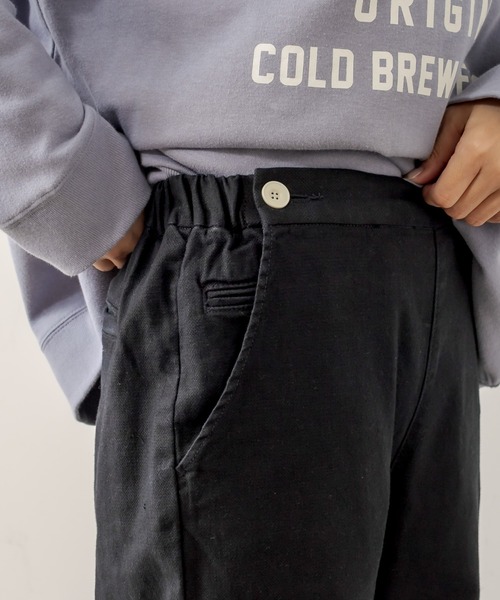 PUAL CE CIN（ピュアルセシン）の「綿麻ストレッチワイドパンツ（その他パンツ・レディース・ブラック/ベージュ/グレー/アイボリー・FREE）」の19枚目の写真