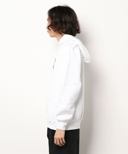 Russell Athletic(ラッセルアスレティック)の「RUSSELL ATHLETIC 裏起毛カレッジパーカー(M1)(パーカー・メンズ・ホワイト/ブラック/ネイビー/レッド/オートミール・MEDIUM/LARGE/X-LARGE)」の6枚目の写真