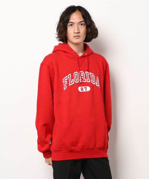 Russell Athletic(ラッセルアスレティック)の「RUSSELL ATHLETIC 裏起毛カレッジパーカー(M1)(パーカー・メンズ・ホワイト/ブラック/ネイビー/レッド/オートミール・MEDIUM/LARGE/X-LARGE)」の18枚目の写真