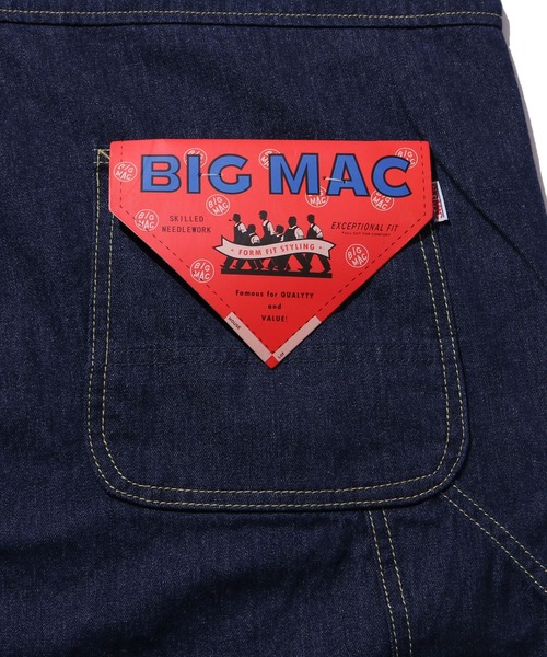 BIG MAC（ビッグマック）の「BIG MAC/ビッグマック DENIM OVERALL オーバーオール デニム ワイドシルエット（サロペット/オーバーオール・メンズ・ワンウォッシュ/ブルー・L/M）」の12枚目の写真