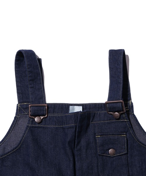 BIG MAC（ビッグマック）の「BIG MAC/ビッグマック DENIM OVERALL オーバーオール デニム ワイドシルエット（サロペット/オーバーオール・メンズ・ワンウォッシュ/ブルー・L/M）」の5枚目の写真