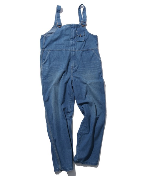 BIG MAC（ビッグマック）の「BIG MAC/ビッグマック DENIM OVERALL オーバーオール デニム ワイドシルエット（サロペット/オーバーオール・メンズ・ワンウォッシュ/ブルー・L/M）」の16枚目の写真