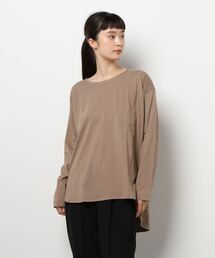 ラウンドビッグチュニックロンT