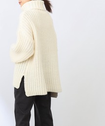 COLONY 2139 | 【洗えるニット】ウール混ロービングニット(アゼタートルネック)(ニット/セーター)