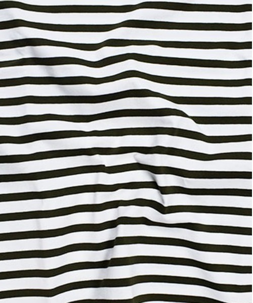 A.U.G. relaxing(オーグリラクシング)の「A.U.G. relaxing ボーダー クルーネック ロンT (MADE IN JAPAN)(Tシャツ/カットソー・メンズ・ライトベージュ/オリーブ/グレー/ブラック/ブルー・4/2/3/1)」の22枚目の写真
